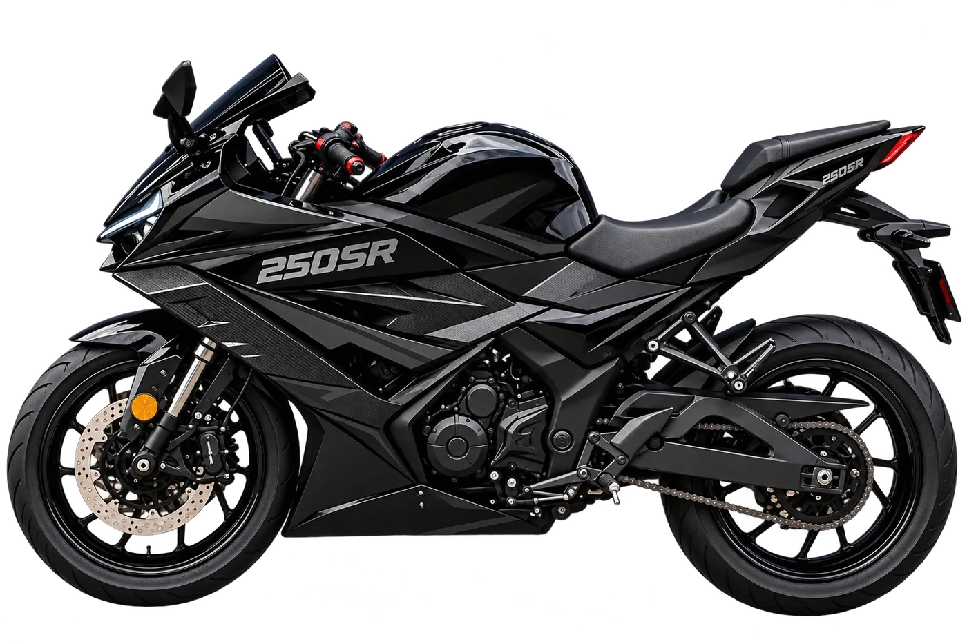 250SR, vista principal del modelo publicado por el proveedor