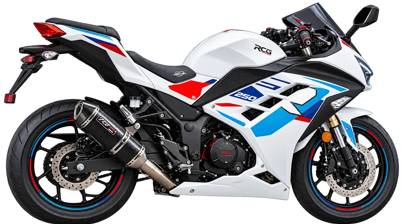 GTR 250CC, vista principal del modelo publicado por el proveedor